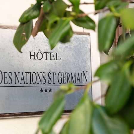Hotel Des Nations Saint Germain Parigi Esterno foto